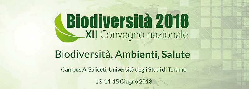 Biodiversità 2018: XII Convegno nazionale