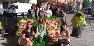 Iniziativa Coldiretti e Affi "L'Italia riparte con un fiore" a Cagliari