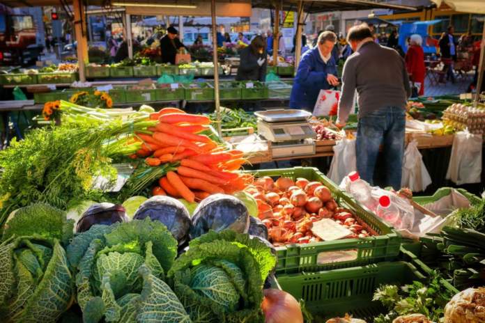 mercato verdure